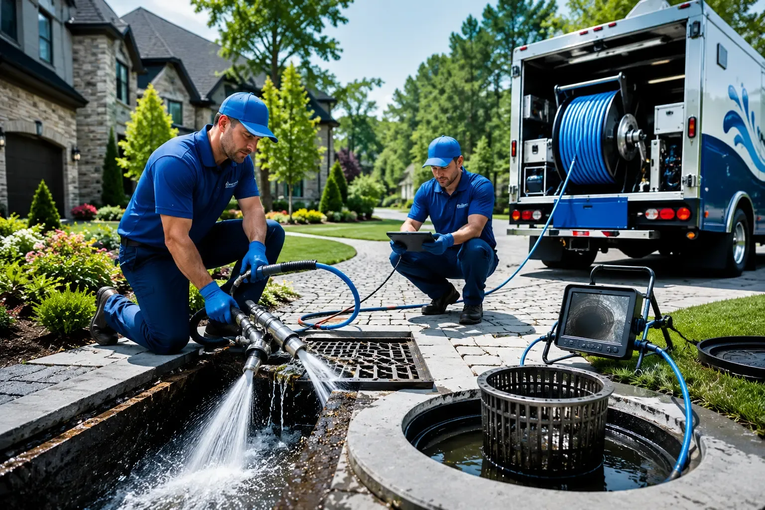 Local outdoor drain cleaning professionals in Carrollton, VA